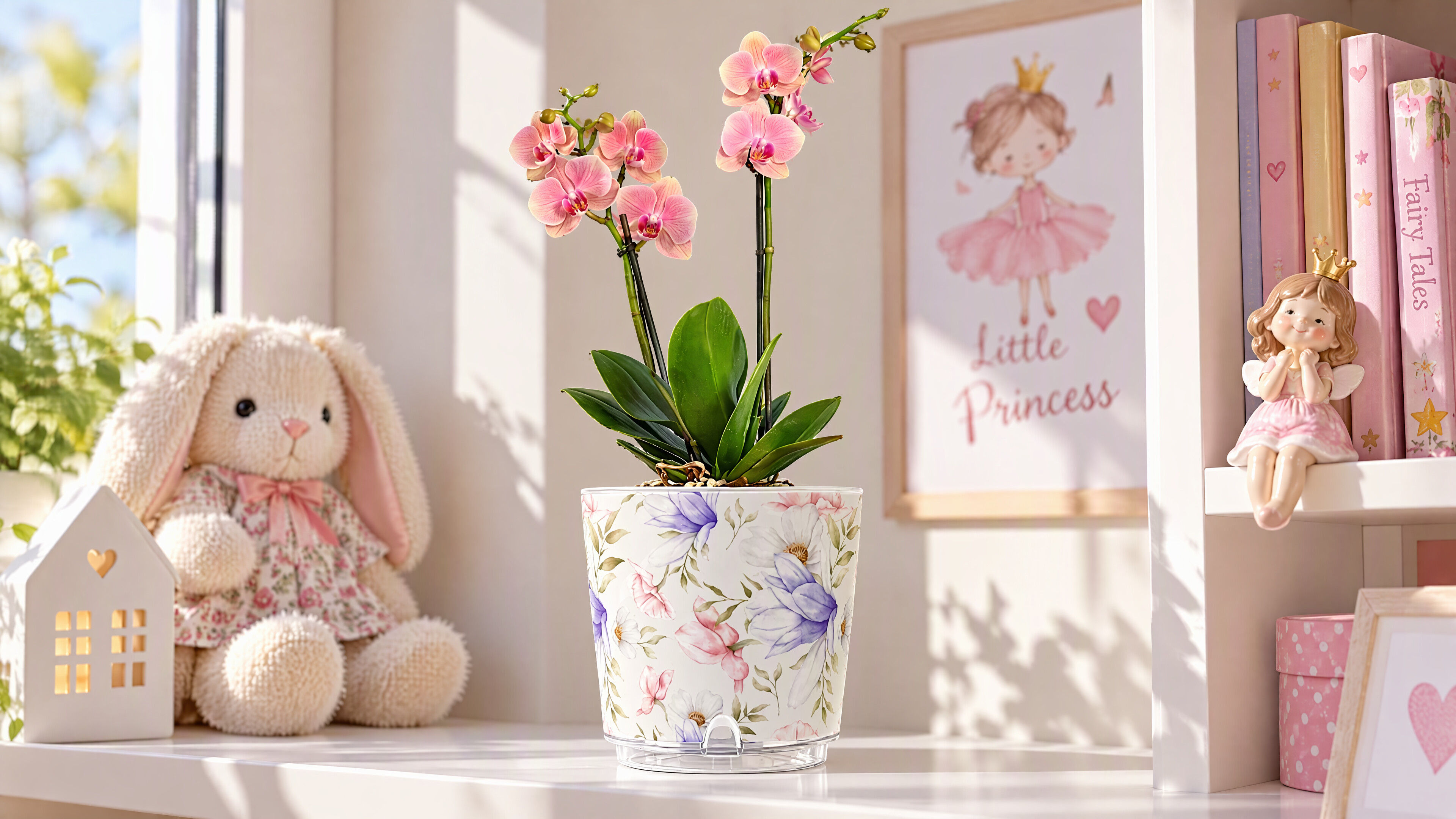 Double-wall ELVE planter that resists cracking and shatter